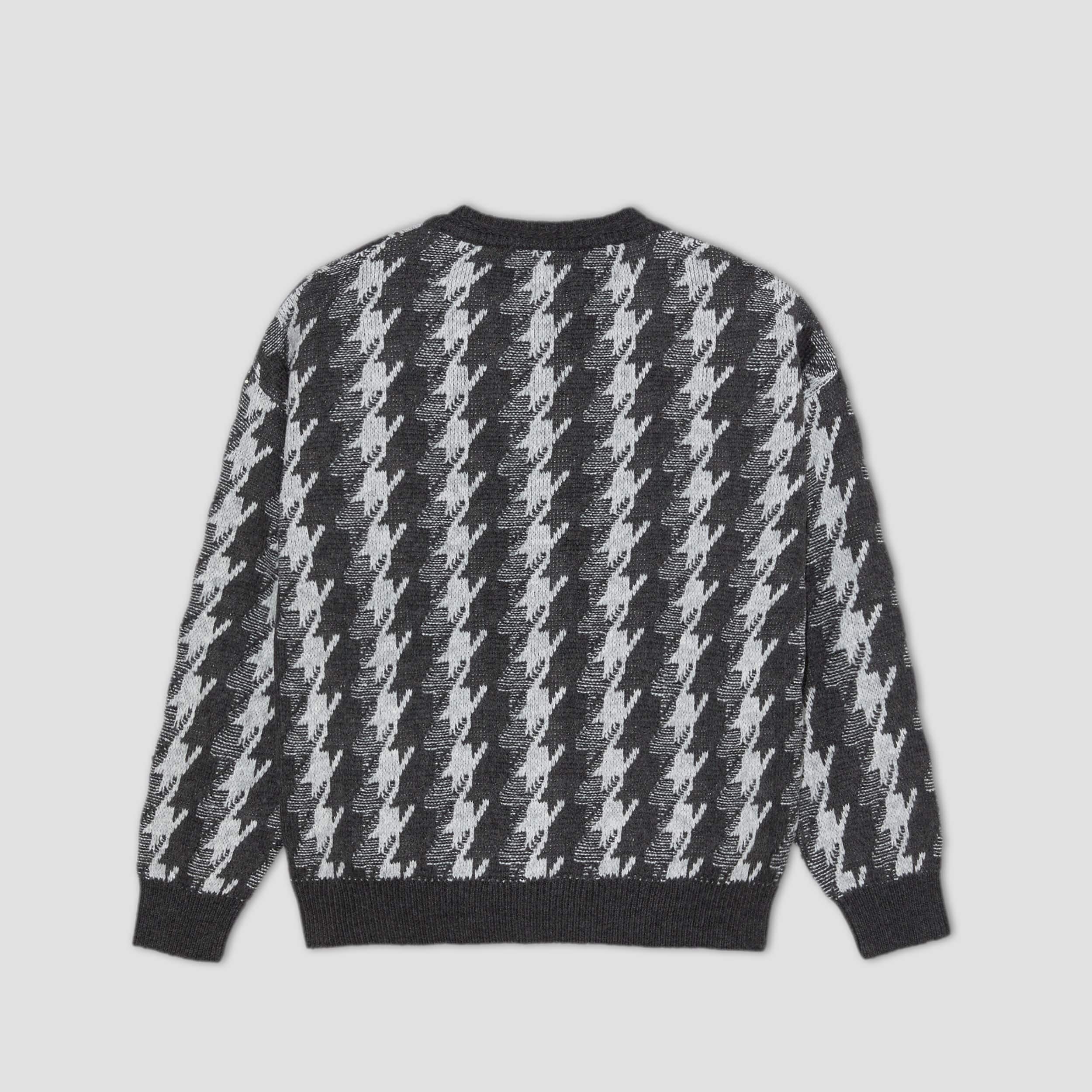 Polar Louis Cardigan Houndstooth Grey – Slam City Skates