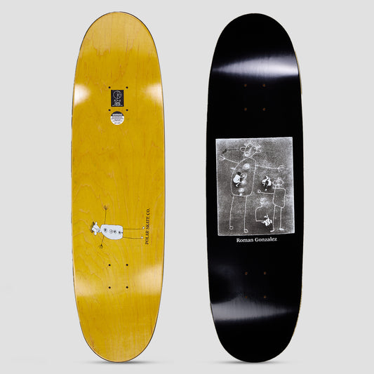 Polar 8.75 Roman Gonzalez Bernard Skateboard Deck Black