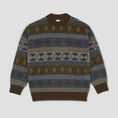 Load image into Gallery viewer, Polar George Sweater Crew Blue / Green
