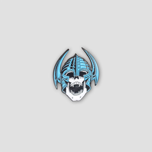 Powell Peralta Welinder Lapel Pin Badge Blue