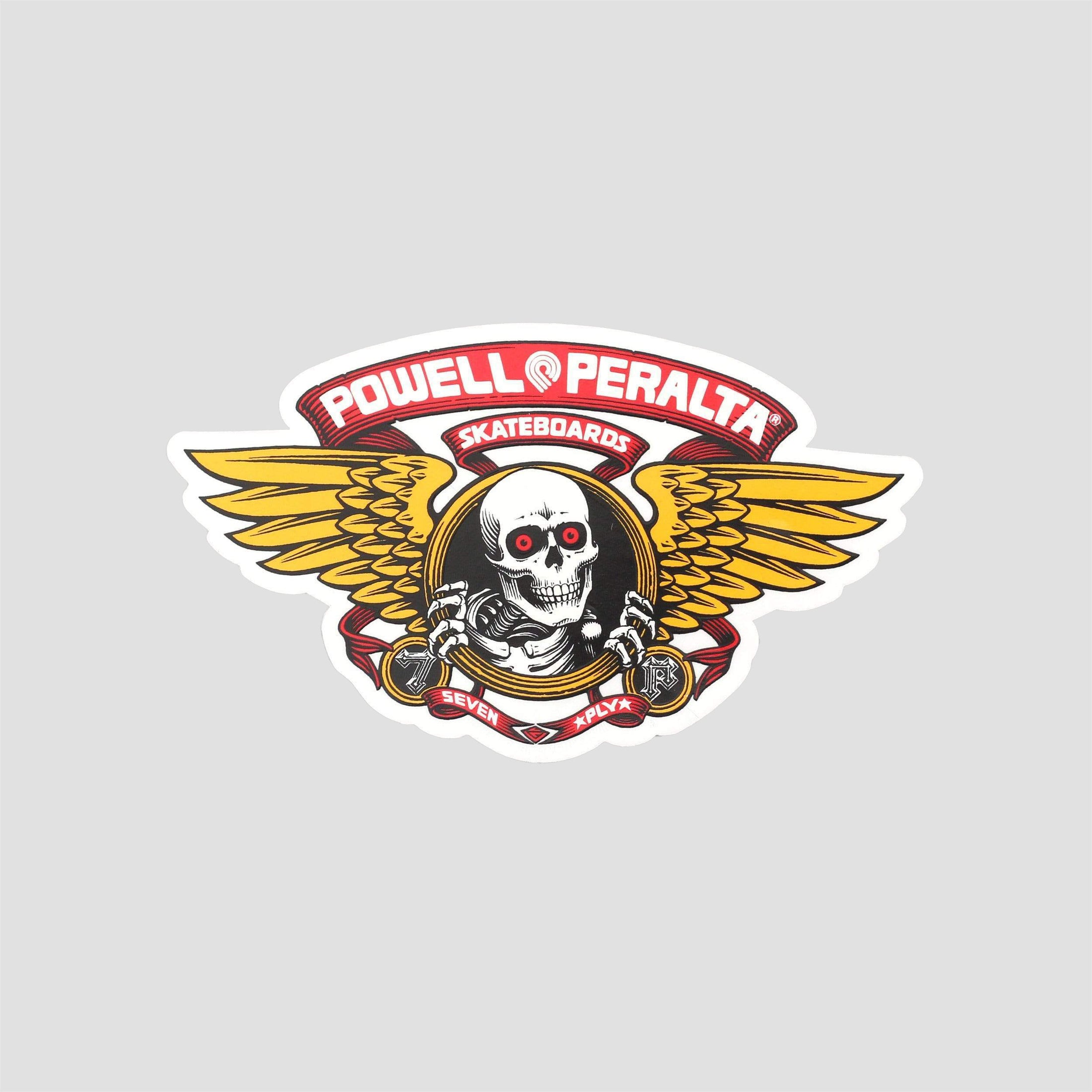 Powell Peralta Winged Ripper Die Cut Sticker Red