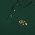 Load image into Gallery viewer, PassPort Banner Embroidered Polo Green Glen
