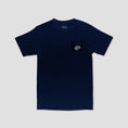 Load image into Gallery viewer, PassPort Banner Pocket T-Shirt Navy
