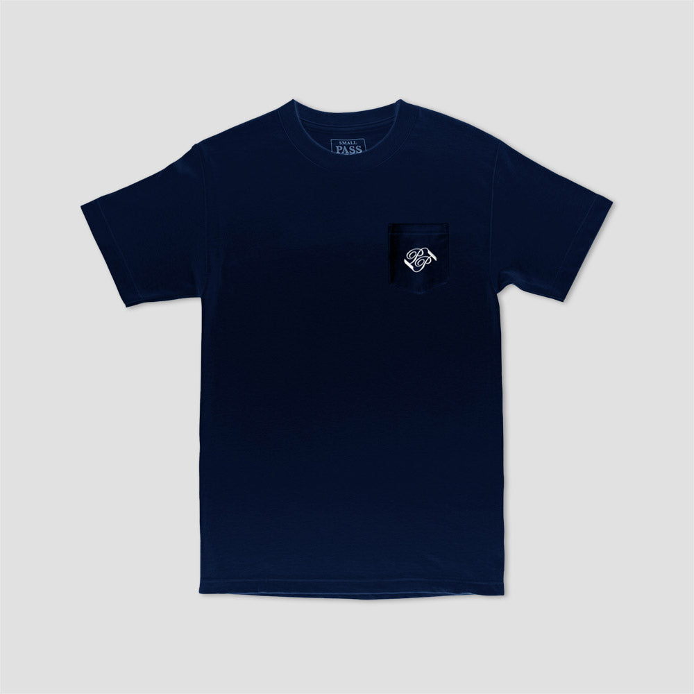 PassPort Banner Pocket T-Shirt Navy