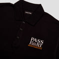 Load image into Gallery viewer, PassPort Circle Saw Embroidery Polo Black
