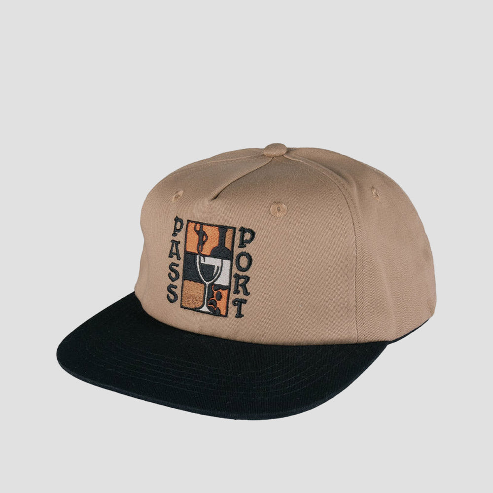 Passport Dine Em' Cap Black / Sand