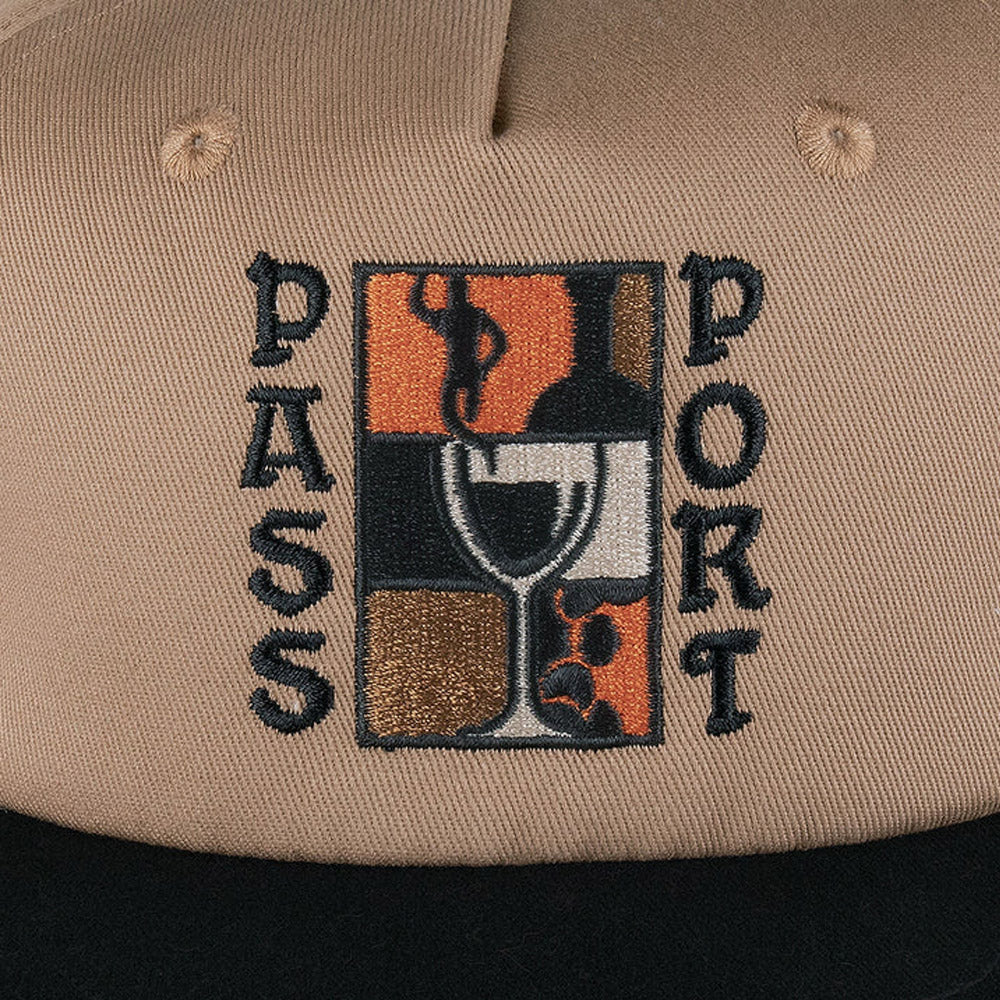 Passport Dine Em' Cap Black / Sand