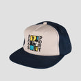 Load image into Gallery viewer, Passport Dine Em' Cap Navy / Off White
