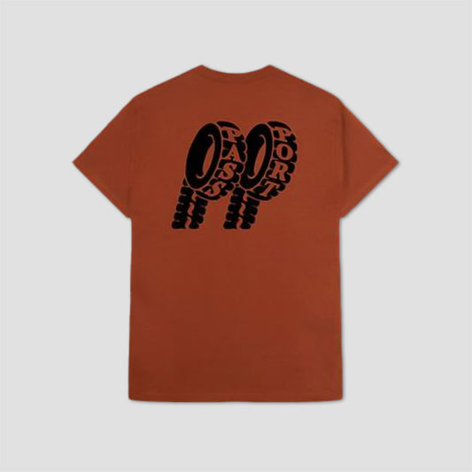 PassPort Flat Tyre T-Shirt Texas Orange