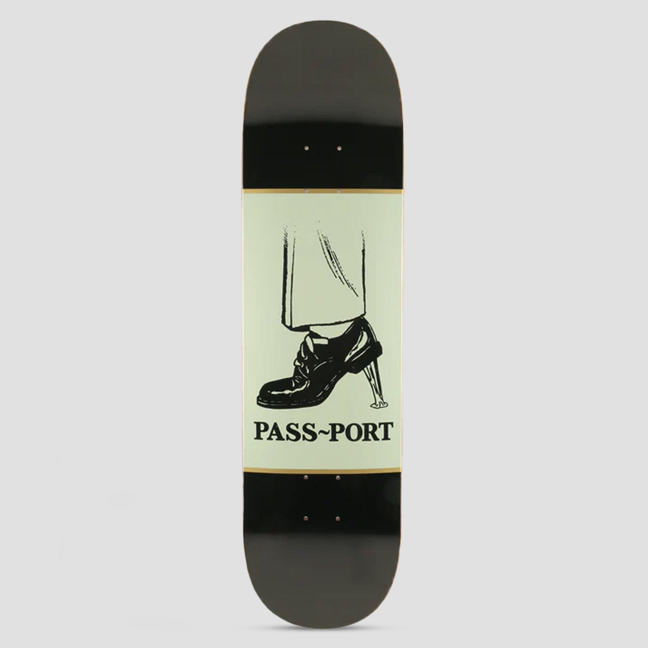 Passport 8.38 Shoe Series Gumshoe Skateboard Deck