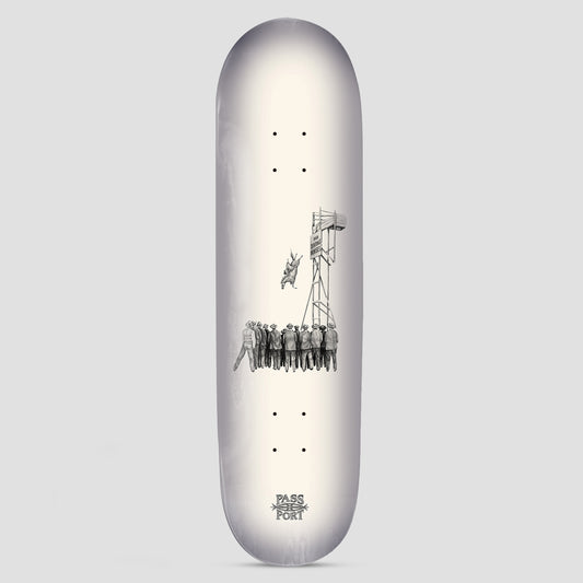 Passport 8.25 Horses By Jesse Olsen High Diver Skateboard Deck Silver