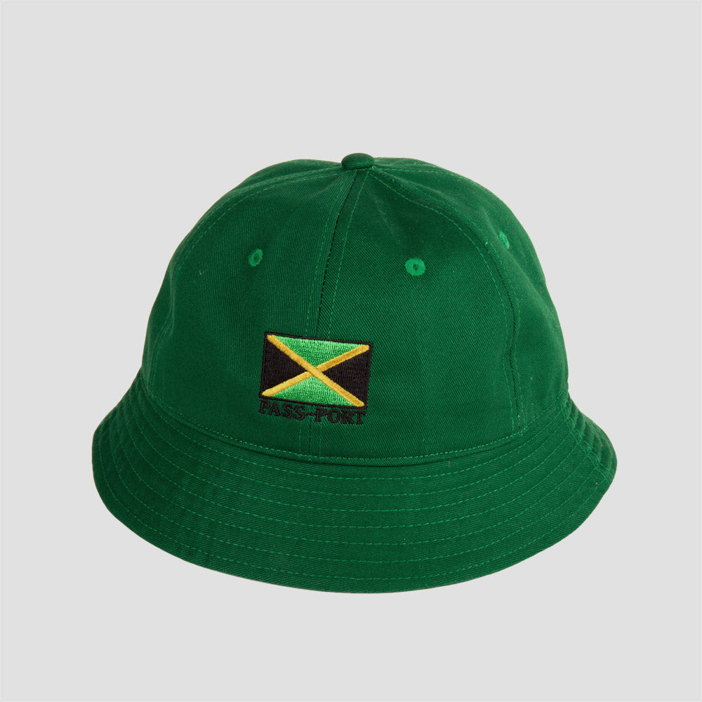 PassPort Jamaica Twill Bucket Hat Green