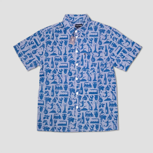 PassPort Life of Leisure Shortsleeve Shirt Blue