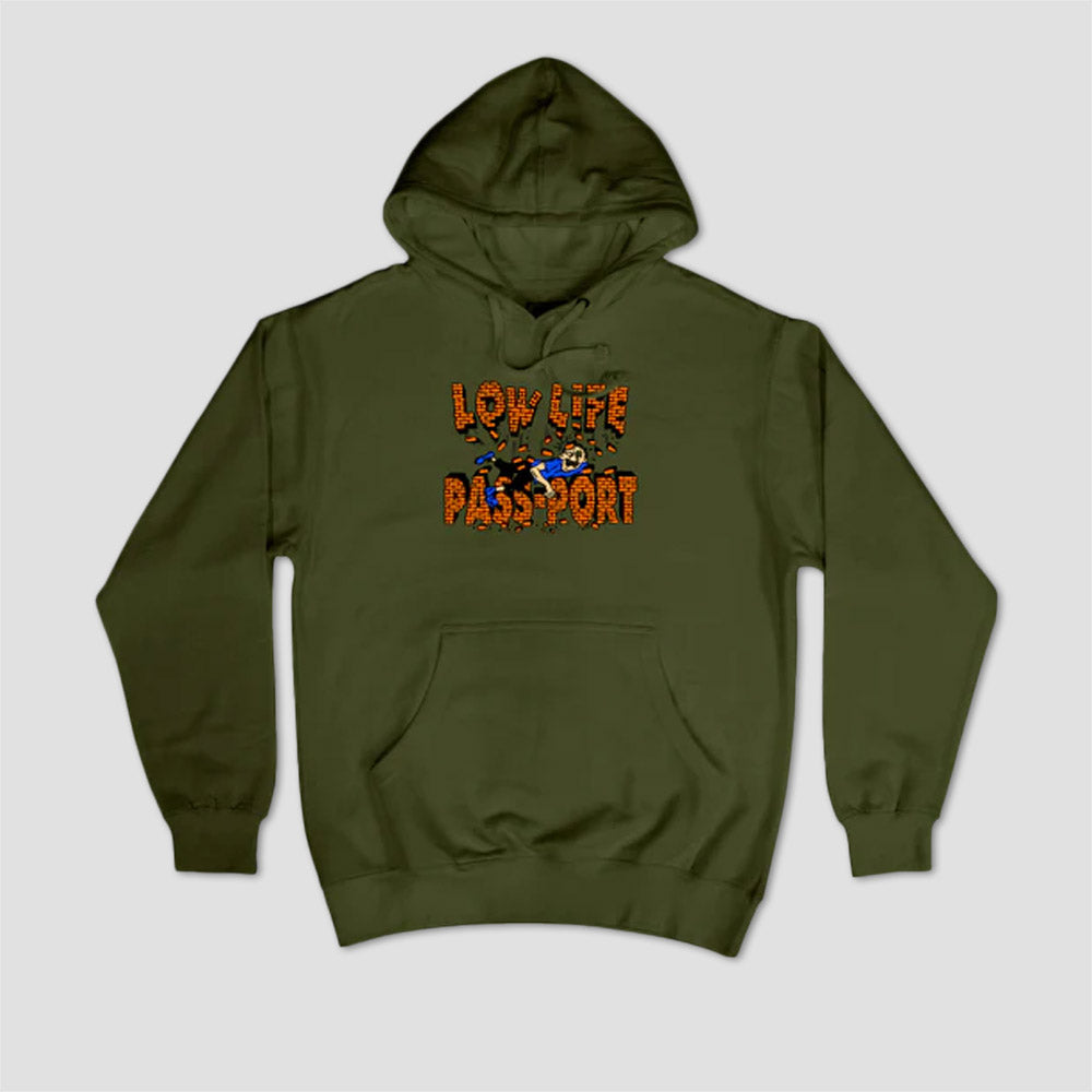 PassPort Low Life Brick Hood Army Green