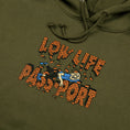 Load image into Gallery viewer, PassPort Low Life Brick Hood Army Green
