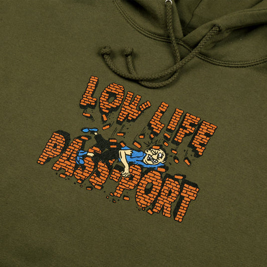 PassPort Low Life Brick Hood Army Green