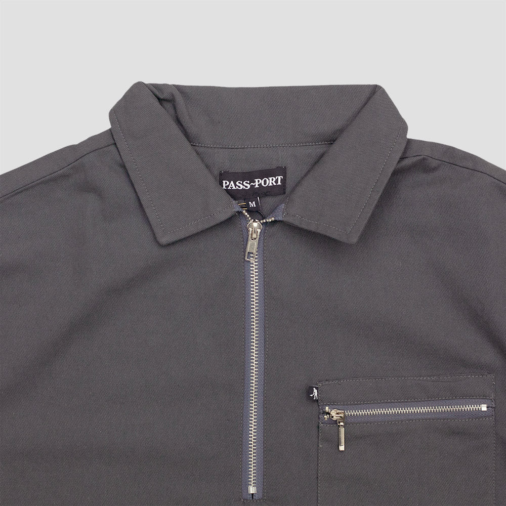 PassPort Quarter Zip Shirt Black