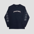 Load image into Gallery viewer, PassPort Sweaty Puff Print Longsleeve T-Shirt Navy
