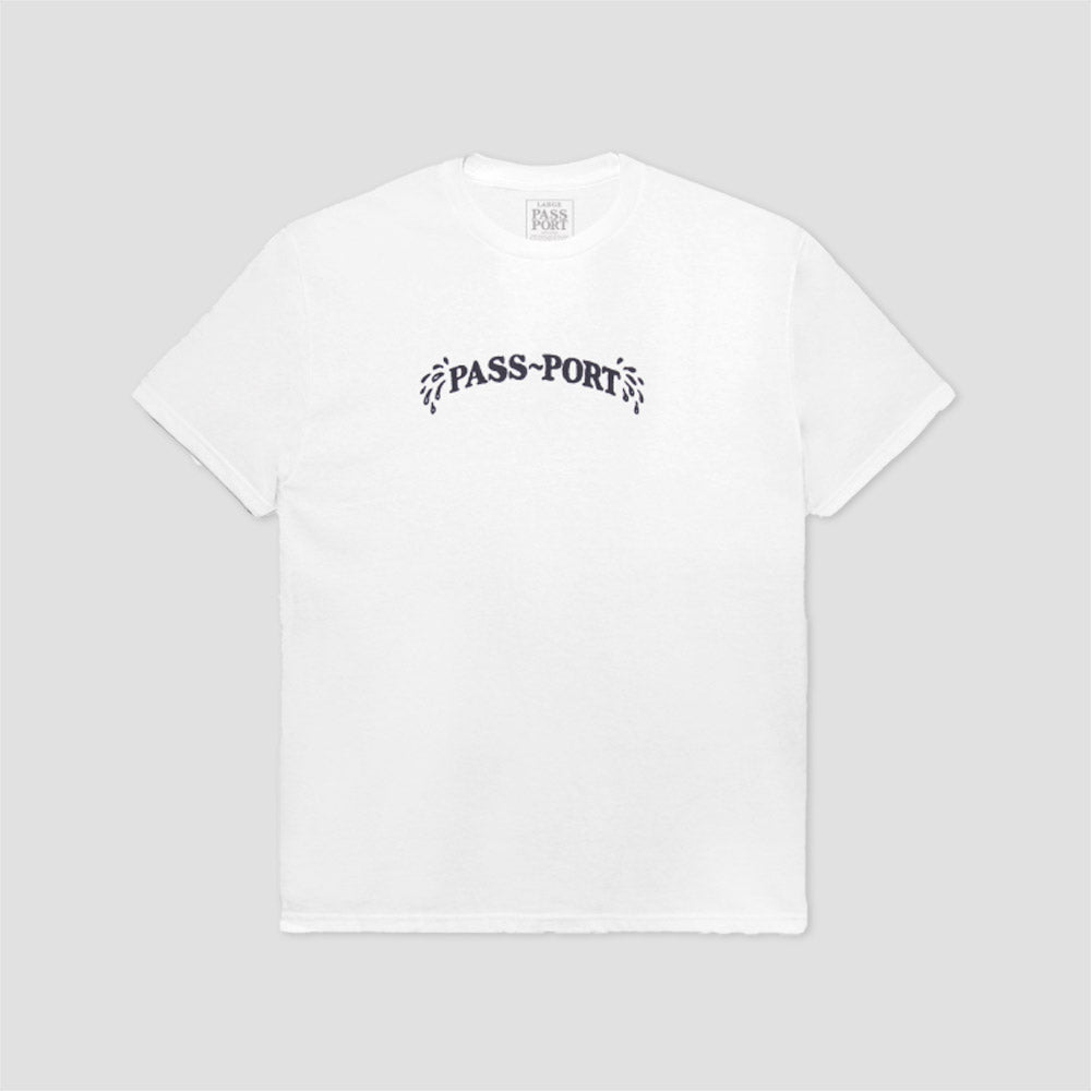 PassPort Sweaty Puff Print T-Shirt White