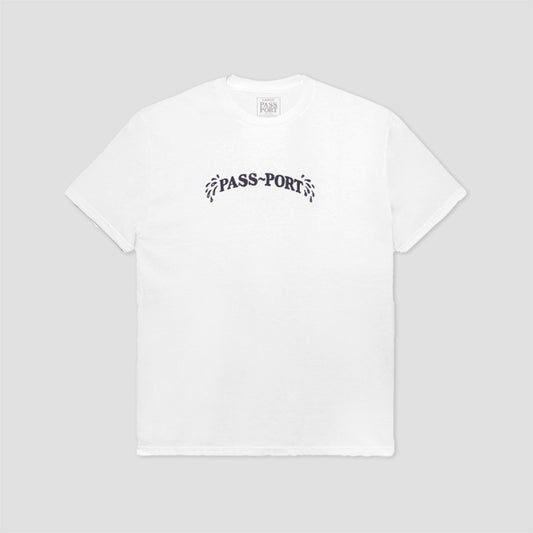 PassPort Sweaty Puff Print T-Shirt White