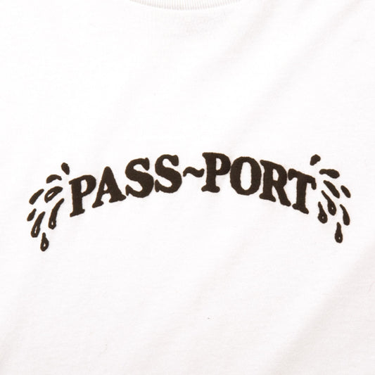 PassPort Sweaty Puff Print T-Shirt White