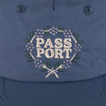 Load image into Gallery viewer, Passport Wattle RPET Cap Slate Blue / Cream
