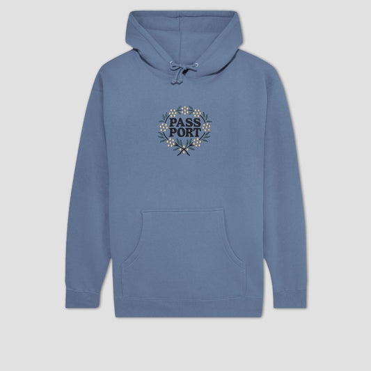 Passport Wattle Hood Washed Out Blue