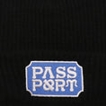 Load image into Gallery viewer, Passport Yearbook Logo Beanie Black
