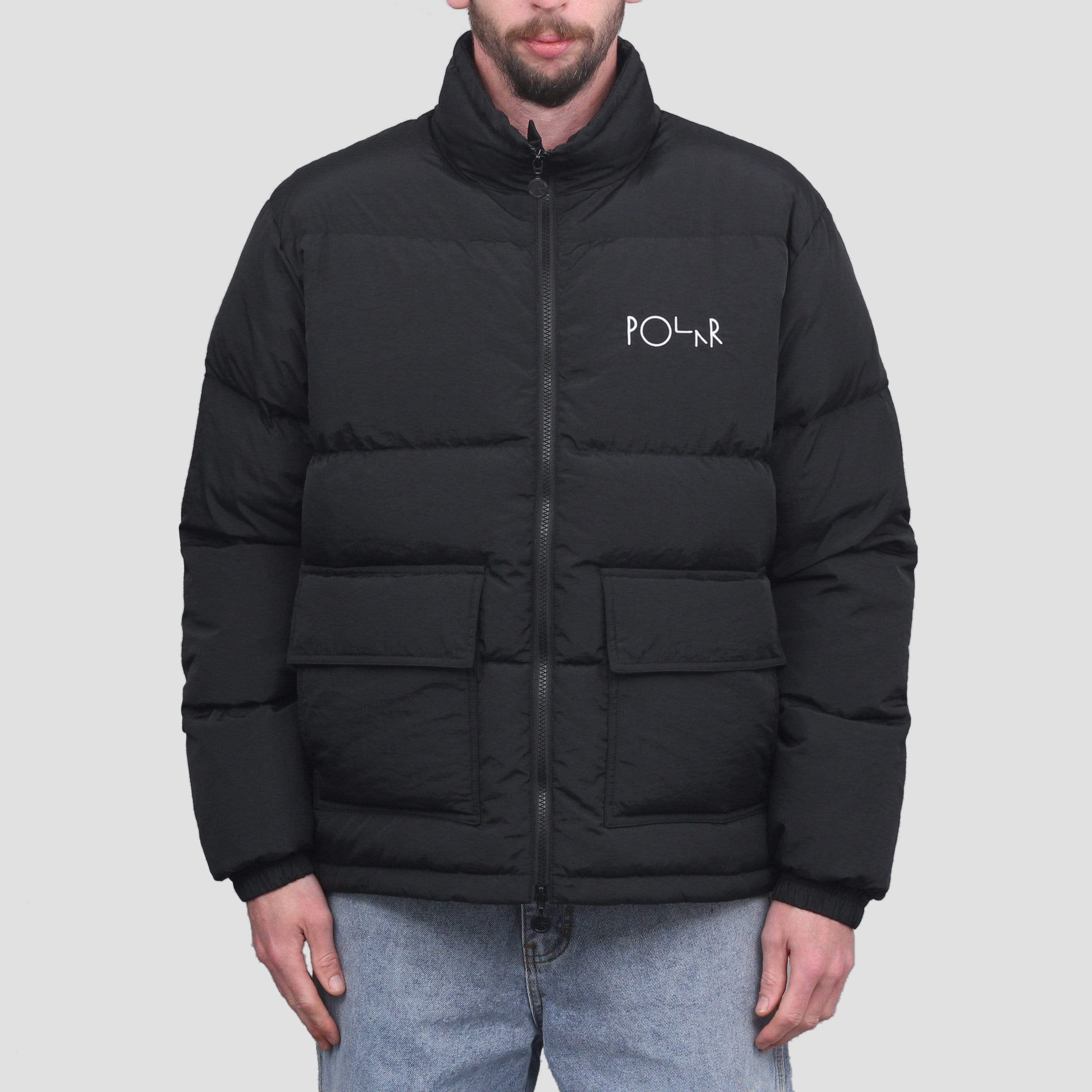 Polar Pocket Puffer Jacket Black – Slam City Skates