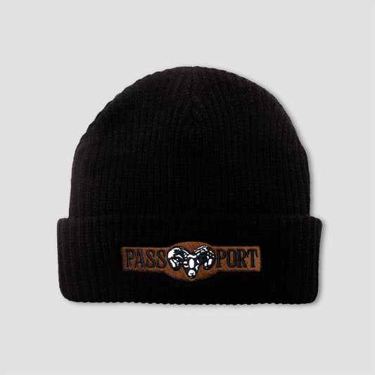 PassPort Ram Beanie Black