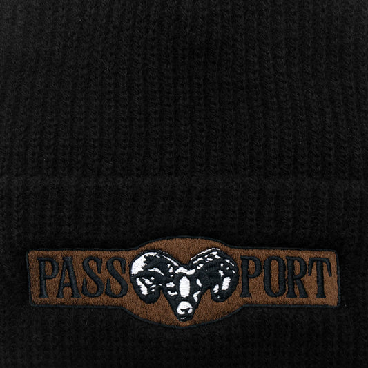 PassPort Ram Beanie Black