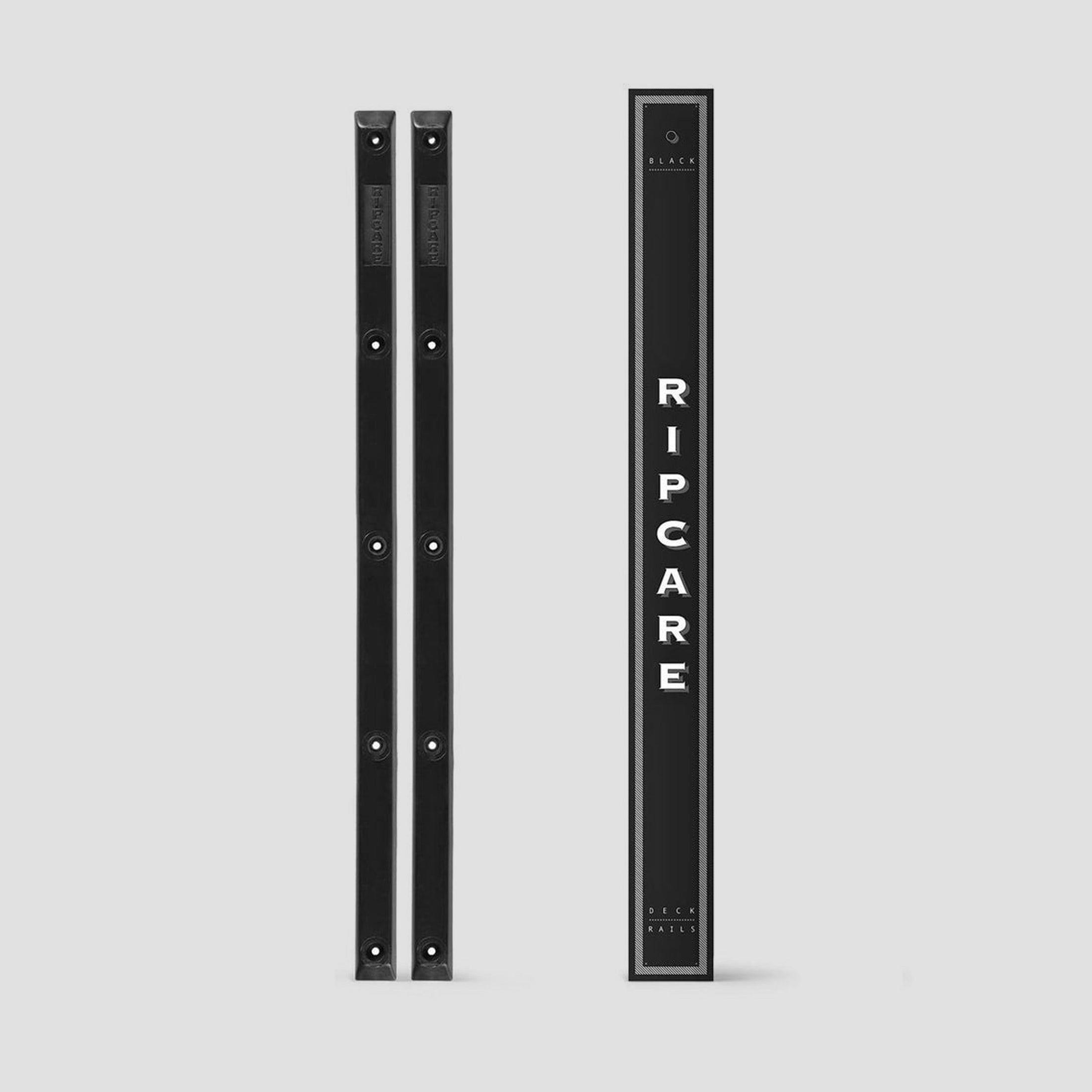 Ripcare Skateboard Deck Rails Black