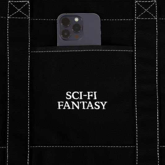 Sci-Fi Fantasy Daily Tote Black