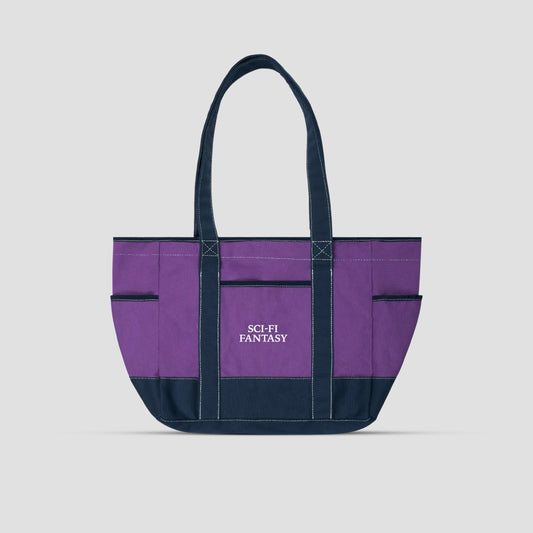 Sci-Fi Fantasy Daily Tote Purple