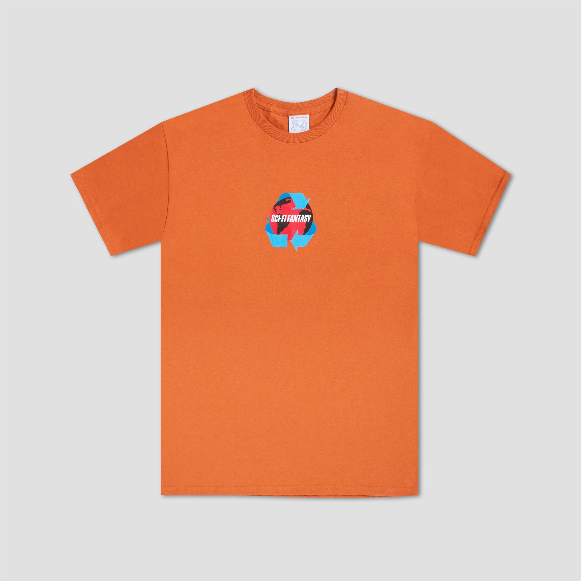 Sci-Fi Fantasy Device T-Shirt Orange