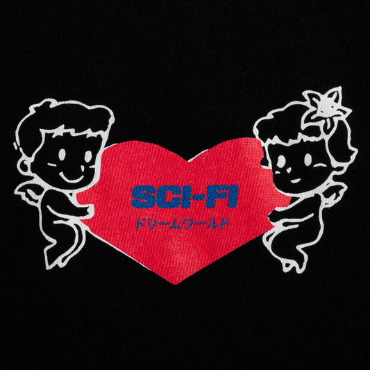 Sci-Fi Fantasy Love T-Shirt Black