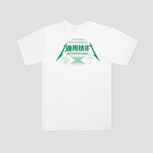 Sci-Fi Fantasy Neoliberal T-Shirt White