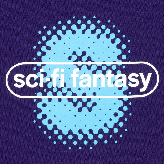 Sci-Fi Fantasy Spotty T-Shirt Purple