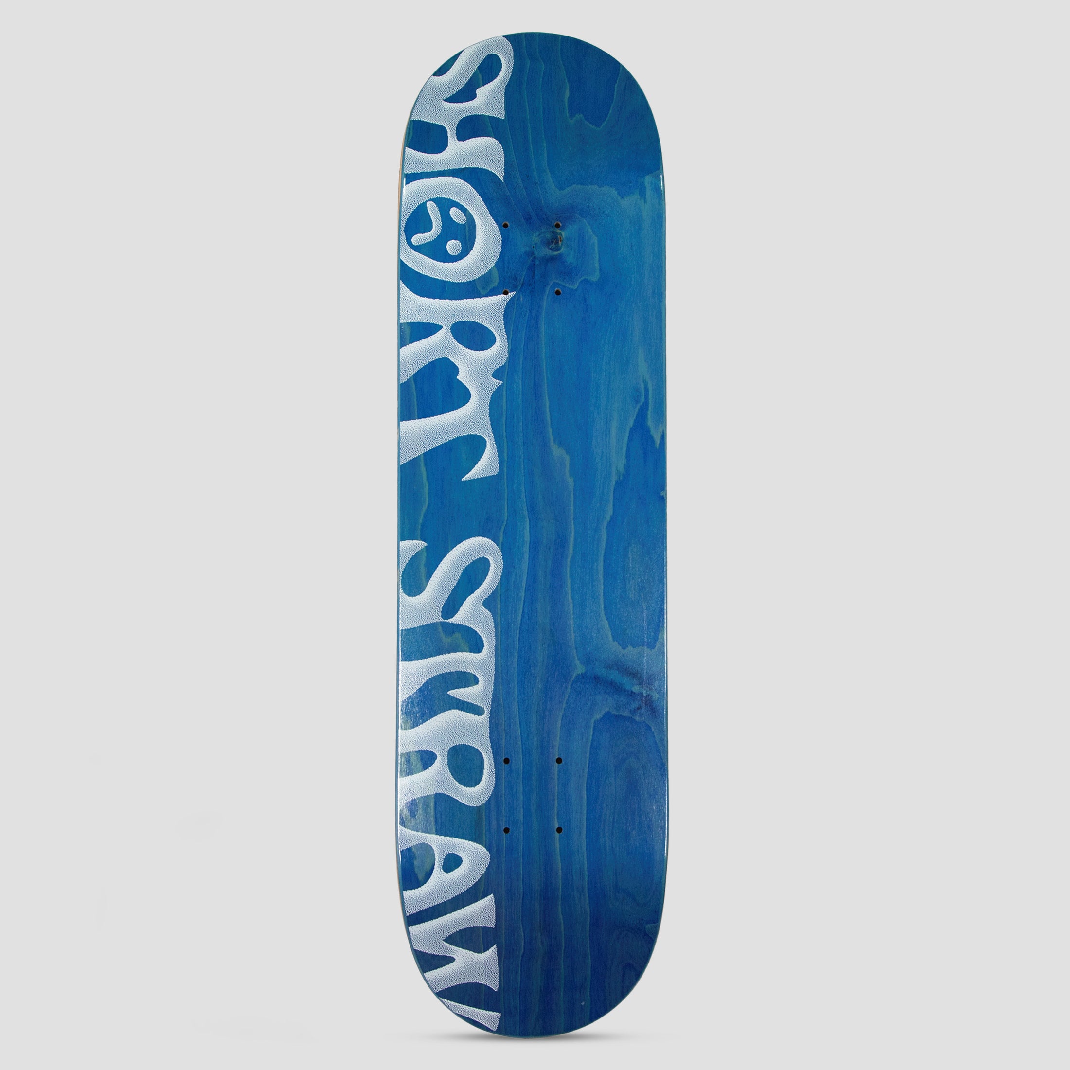 Short Straw 8.5 Fadeaway Logo Skateboard Deck Blue
