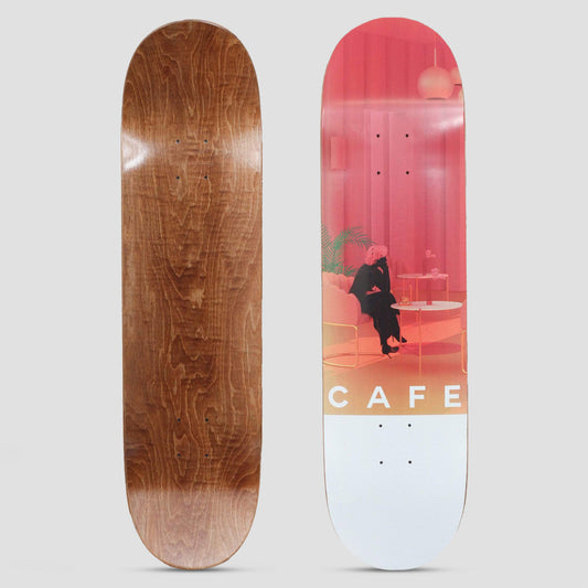 Skateboard Cafe 7.75 Unexpected Beauty Deck Pink