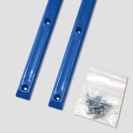 Slam City Skates Skateboard Rails Blue