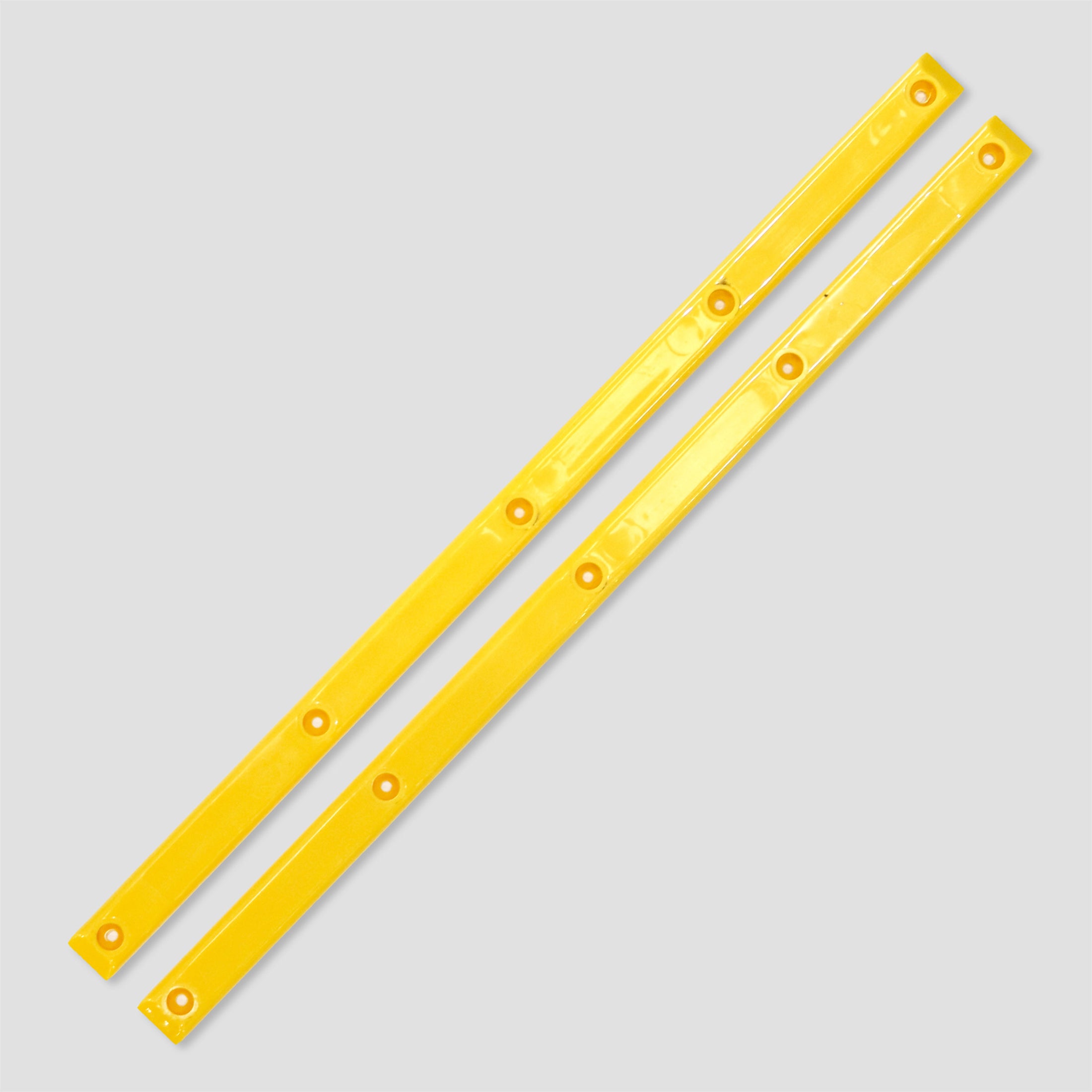 Slam City Skates Skateboard Rails Yellow