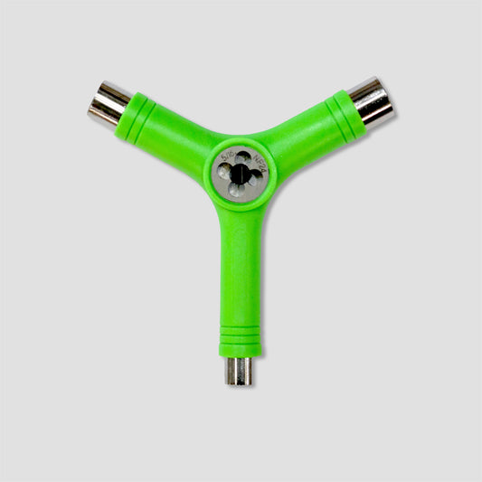 Slam City Skates Y-Tool with Rethreader Green