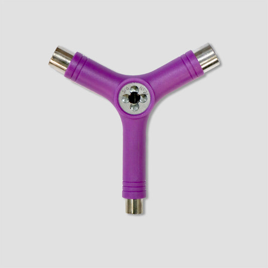 Slam City Skates Y-Tool with Rethreader Purple