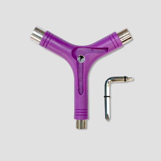 Slam City Skates Y-Tool with Rethreader Purple