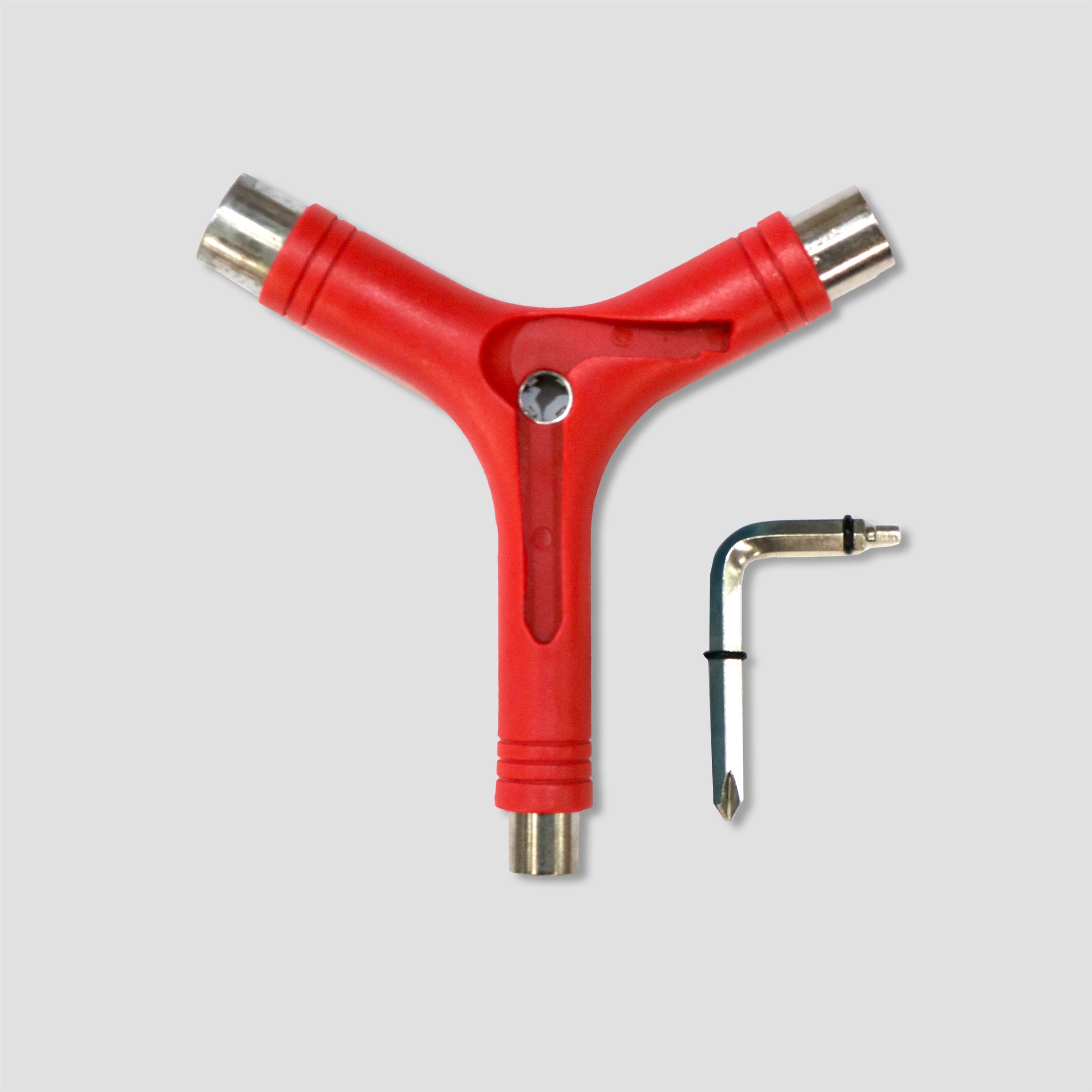 Slam City Skates Y-Tool with Rethreader Red