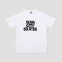 Slam City Skates Classic Logo T-Shirt White / Black