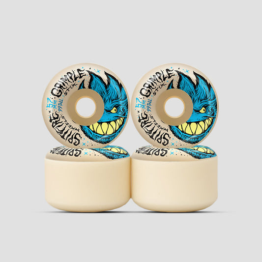 Spitfire X Grimple 57mm Formula Four Grimplehead Lock In Full 99DU Wheels Natural