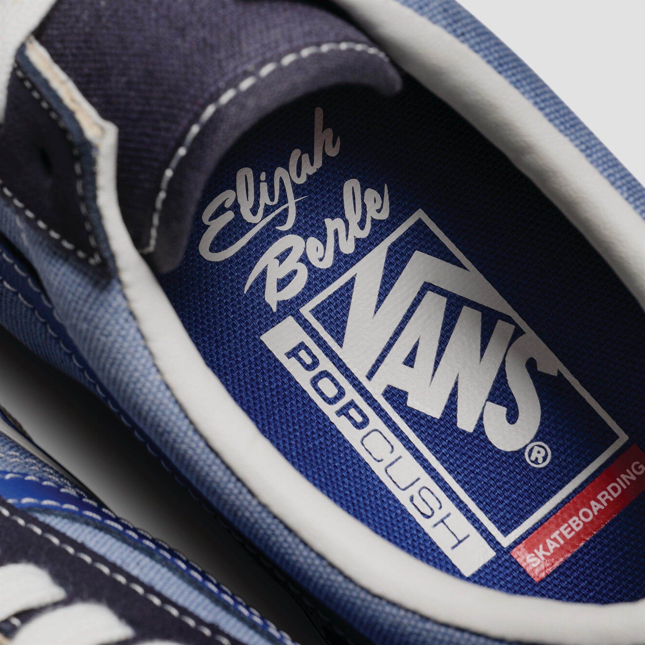 Vans Skate Old Skool Elijah Berle Skate Shoes Vintage Blue