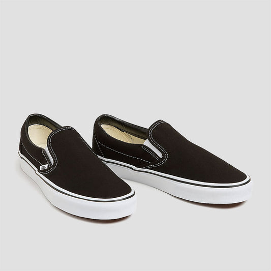 Vans Classic Slip-On Skate Shoes Black